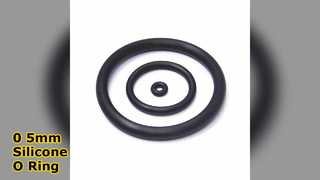 0,5 mm siliconen O-ringafdichting Volledige inspectie