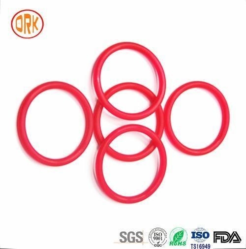 Auto aanpassing siliconen waterdichte O-ring met FDA rapport kleur aangepast verzoek