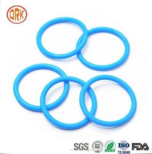 0.5mm - 1000mm 568 Blauwe siliconen afdichting rubber ring RoHS rubber platte O-ringen
