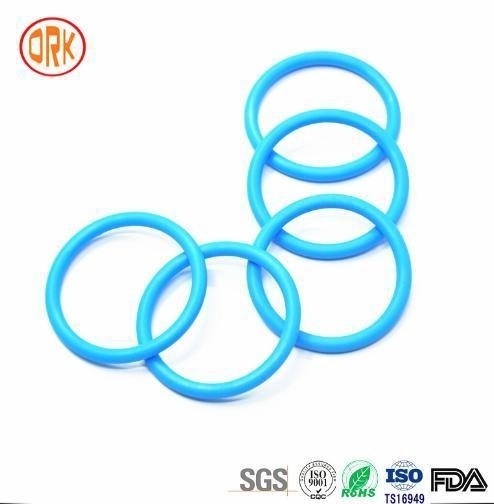 0.5mm - 1000mm 568 Blauwe siliconen afdichting rubber ring RoHS rubber platte O-ringen