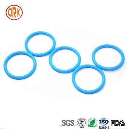 0.5mm - 1000mm 568 Blauwe siliconen afdichting rubber ring RoHS rubber platte O-ringen