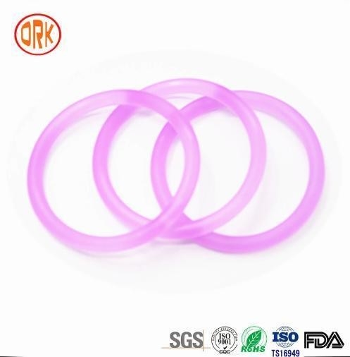 Aanpassing Purper Translucent Silicone Rubber O Ring Seal Ring Gasket Voor Shaft Seal