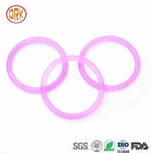 Aanpassing Purper Translucent Silicone Rubber O Ring Seal Ring Gasket Voor Shaft Seal