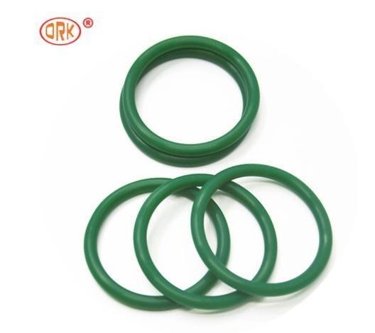 Groene goed verlengde afdichtingen FDA Wras LFGB gecertificeerde voedselkwaliteit siliconen O-ring met temperatuur -60- 350 graden