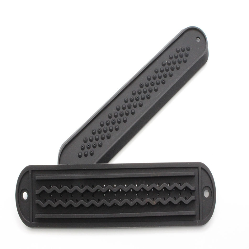 Gepersonaliseerde hardheid EPDM NR Silicone verstelbare rubberen band met S-haken