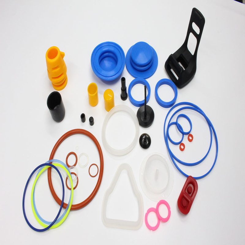 Op maat gevormde EPDM NBR FPM FKM Silicone CR CP SBR Rubber Stopper Tube Cap Seals