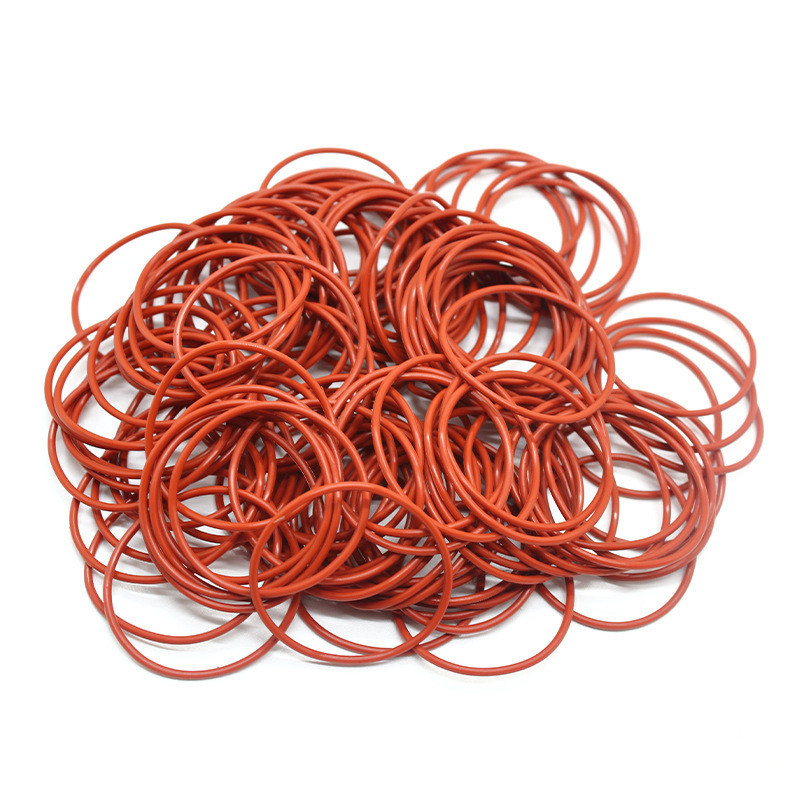 Hoogprecisie FPM FFKM HNBR NBR FKM Silicone EPDM Rubber O-ring op verzoek van de klant