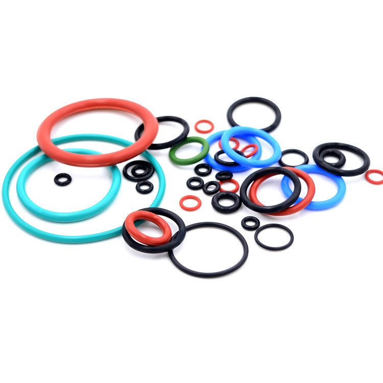 Hoogprecisie FPM FFKM HNBR NBR FKM Silicone EPDM Rubber O-ring op verzoek van de klant