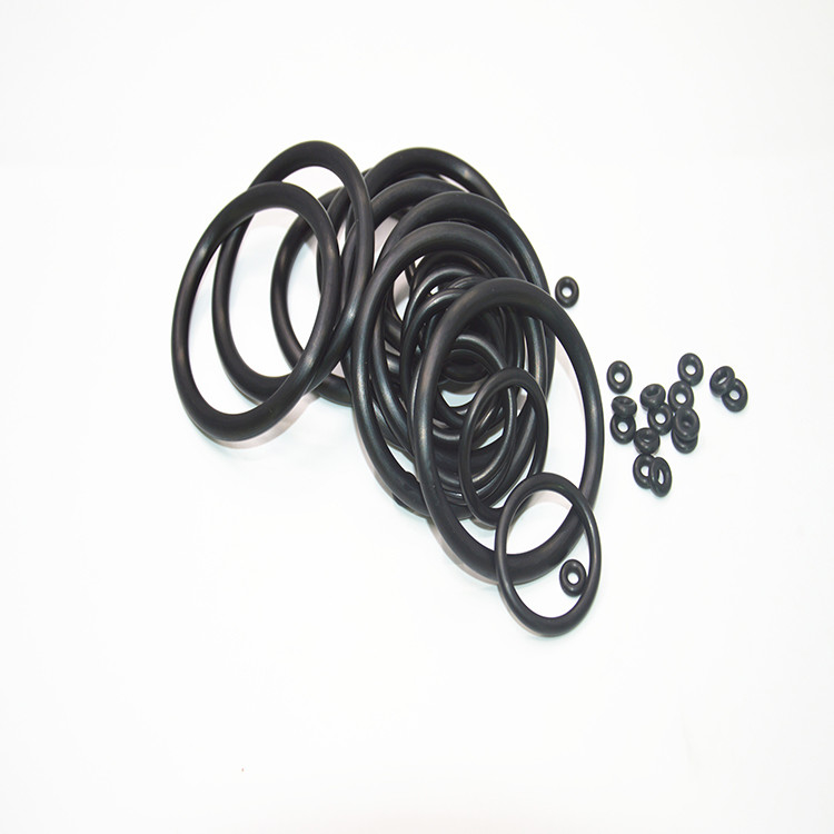 Hoogprecisie FPM FFKM HNBR NBR FKM Silicone EPDM Rubber O-ring op verzoek van de klant