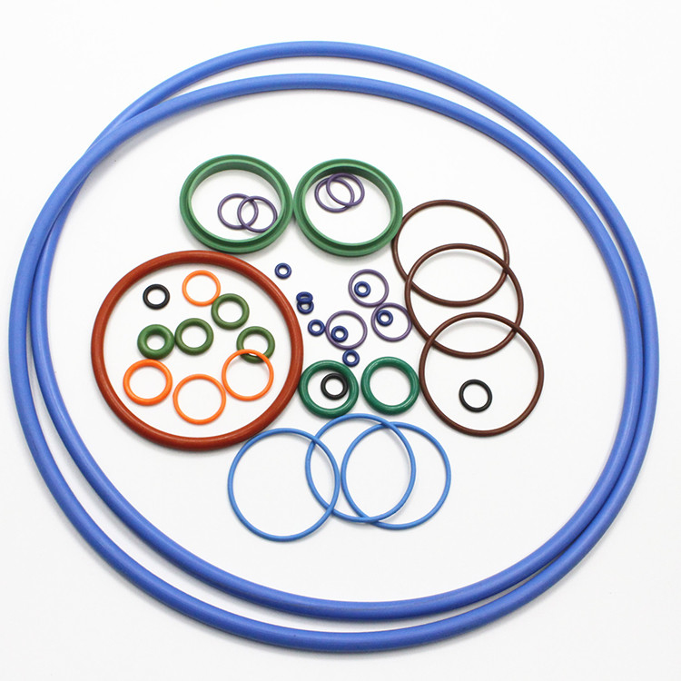 Performance NBR FKM EPDM O-Rings en afdichtingen van siliconenrubber met ringen met vijf randen