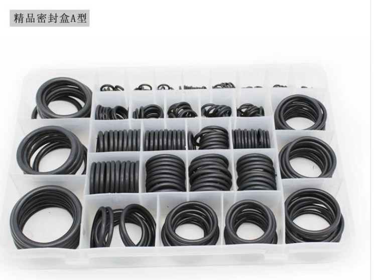 Custom Duurzame Professionele NBR Rubber O-Ring Kit Seals Box Set voor Industrieel