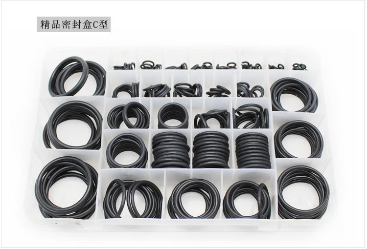 Custom Duurzame Professionele NBR Rubber O-Ring Kit Seals Box Set voor Industrieel