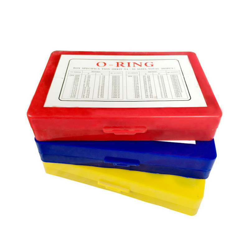 NBR 90 Rubber O-Ring Seal Kit Box Set voor OEM/ODM Aanvaardbare efficiëntie en standaard