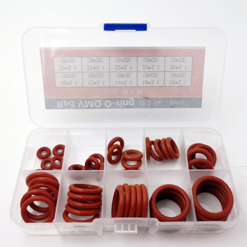 NBR 90 Rubber O-Ring Seal Kit Box Set voor OEM/ODM Aanvaardbare efficiëntie en standaard