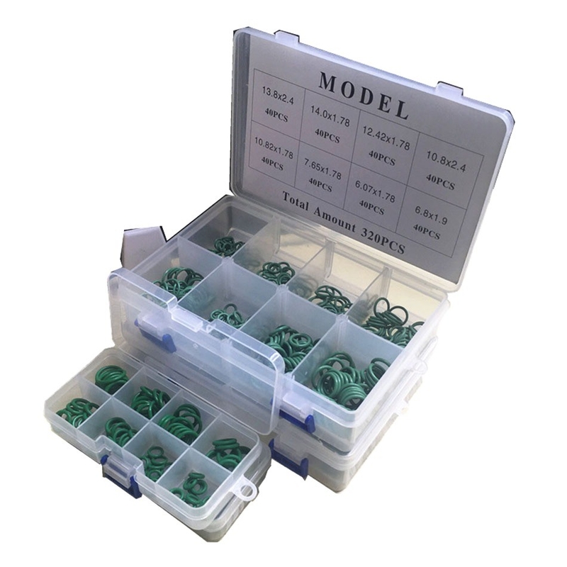 ORK 382pcs/386pcs/407pcs/408pcs Fkm of Nbr Rubber O-Ring Seals Box/Kit voor het verzegelen
