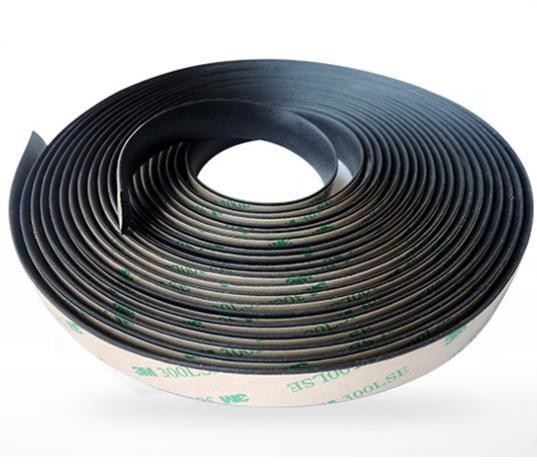 Persoonlijke grootte D-type EPDM schuim kleefmiddel deur afdichting banden anti-stof rubber voor ramen deuren