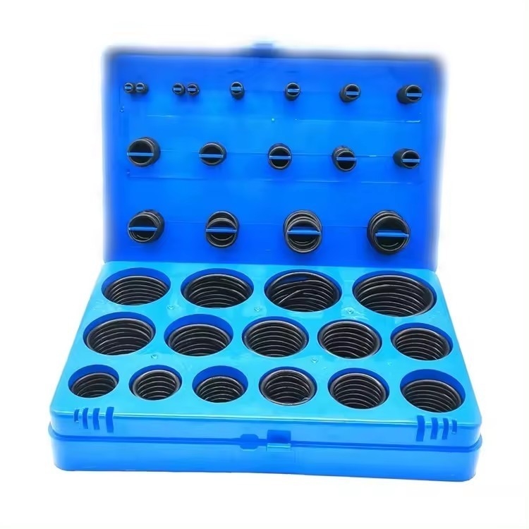 NBR O Ring Valve Rubber Seal Assortment Kit 382 Pcs Zwarte O Rings Voor Hydraulische Reparatie