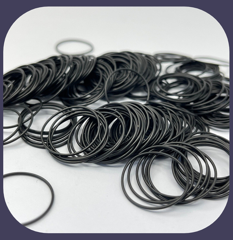 Op maat gemaakte nitrile NBR FPM FKM rubber O-ring afdichting voor olie-retardant toepassingen