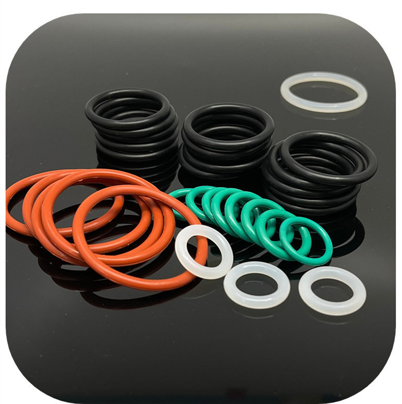 Op maat gemaakte nitrile NBR FPM FKM rubber O-ring afdichting voor olie-retardant toepassingen