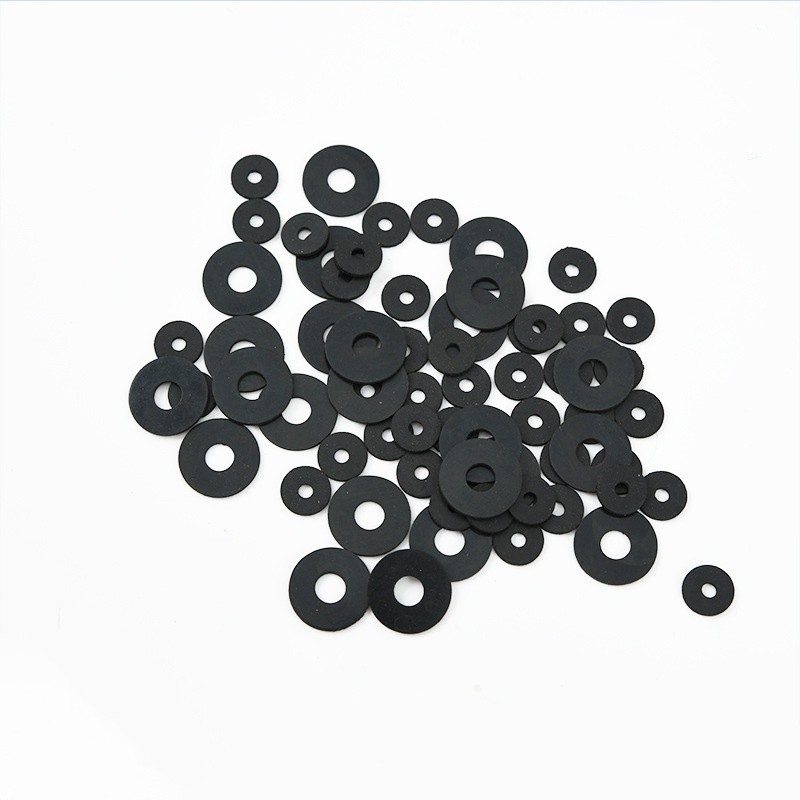 Custom Non-Standard NBR EPDM Silicone FKM Ronde Rubber Gasket Seals Product met ontwerp