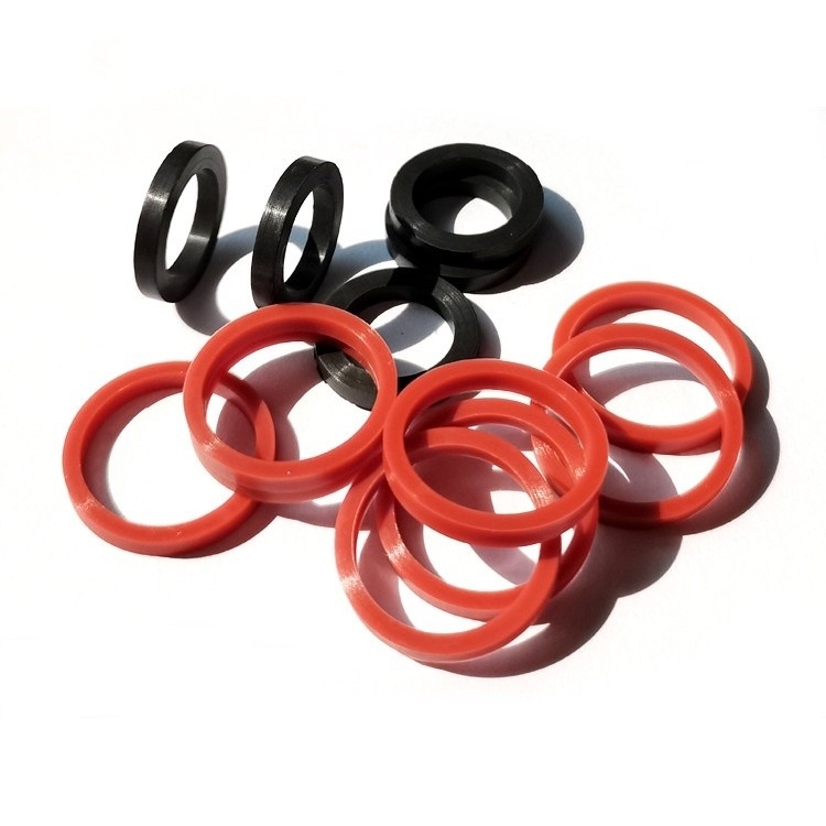 Custom Non-Standard NBR EPDM Silicone FKM Ronde Rubber Gasket Seals Product met ontwerp