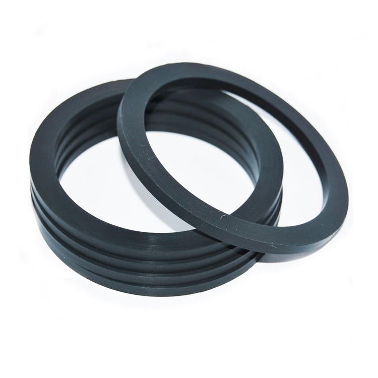 Custom Non-Standard NBR EPDM Silicone FKM Ronde Rubber Gasket Seals Product met ontwerp