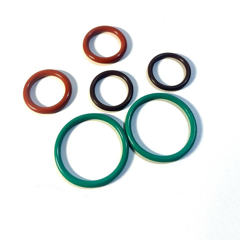 Silicone O-ring met maatwerk snijdienst en hittebestendige NBR/FKM/EPDM materialen