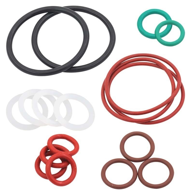 Aanpasbare NBR EPDM FKM NR SBR As568 Platte rubber O-ring voor afdichtingen van graafmachines
