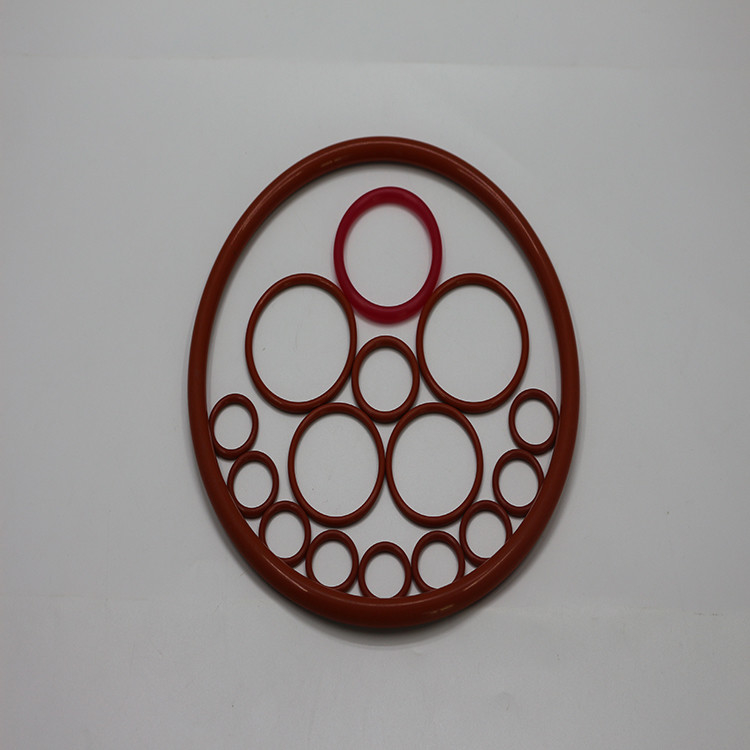 OEM/ODM Super Silicone Rubber O Ring Seal voor machinezegels volgens de tekening van de koper