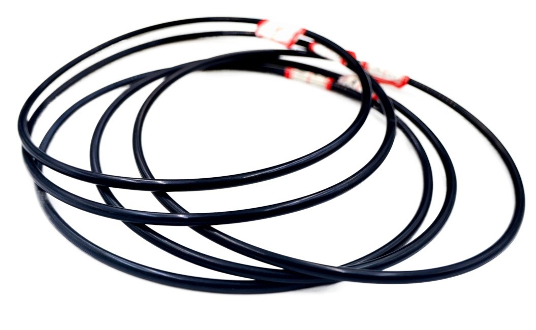 30-90 Shore A EPDM/NBR/FKM/Silicone gekleurde grote fluoro O-ring afdichting voor luchtcompressor
