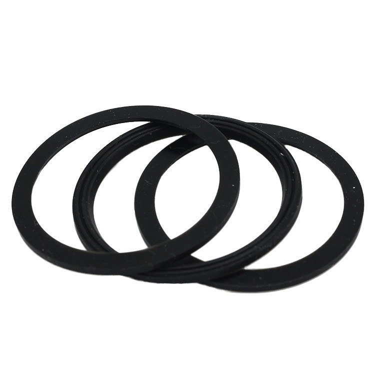 OEM/ODM Rubber EPDM FKM SBR NR Ronde Plain Thin Flat Seal Gasket Washer met CE volledige inspectie