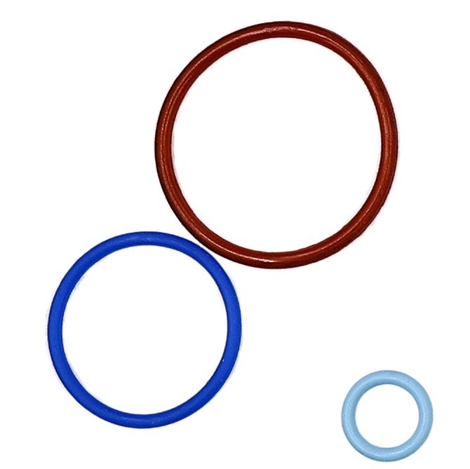 30-90 Shore A Hardheidsbereik EPDM FKM FFKM NBR Silicone O-ringen voor alle industrieën