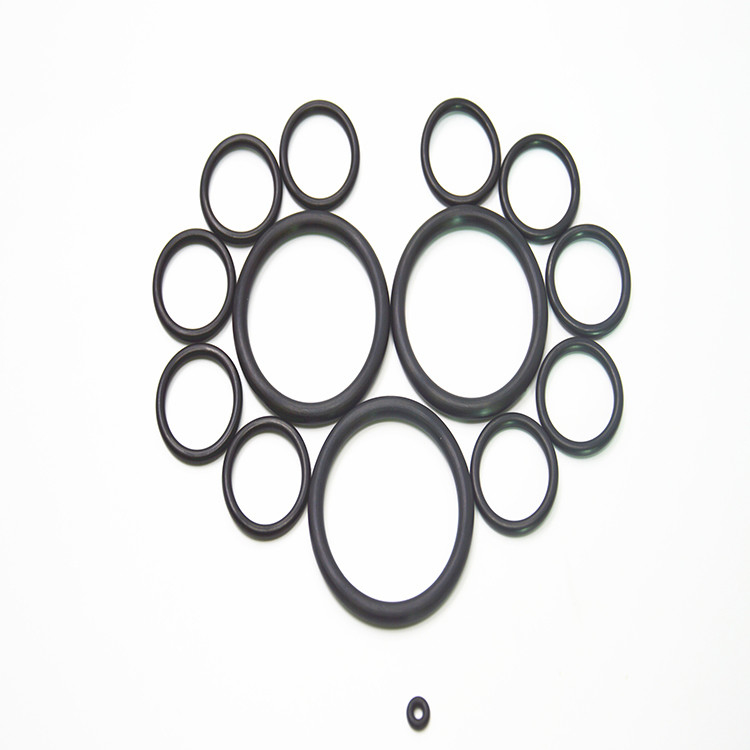 Op maat gemaakte NBR siliconen FKM EPDM rubber O ring afdichtingen in alle maten en hardheid