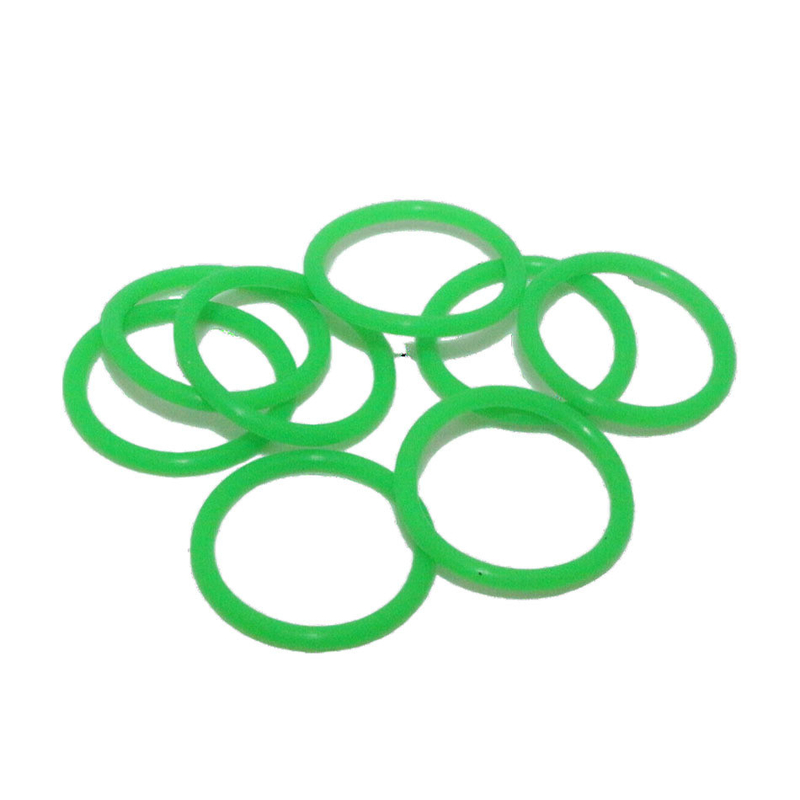 Aangepaste hoge precisie siliconen EPDM rubberen O-ringafdichtingen in AS568 PG standaardformaat