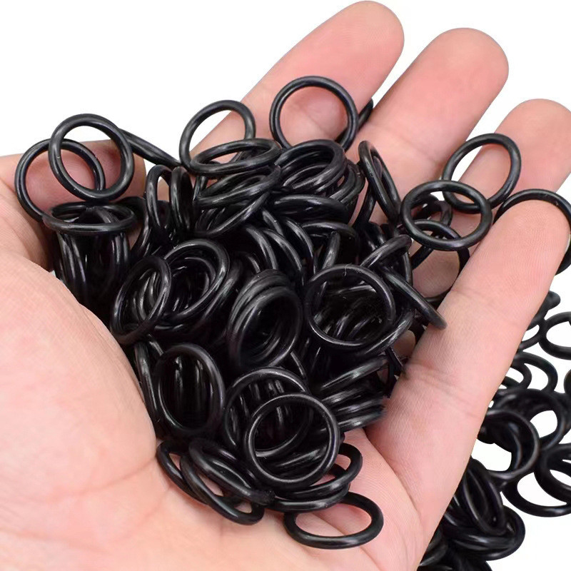 Gepersonaliseerde NBR EPDM Silicone FKM VMQ Rubber O Ring voor platte wasmachine afdichting