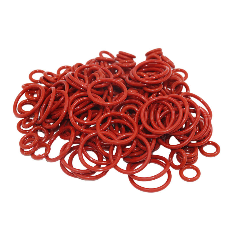 Voedselkwaliteit Silicone rubber afdichting ring 20-90 Shore voor het afdichten OEM aanvaardbaar