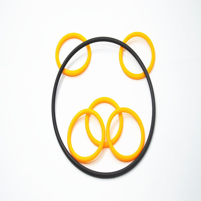 Op maat gemaakte duidelijke NBR EPDM FKM Silicone O Ring Soft Silicone Gasket Seals voor AEM