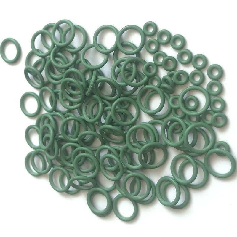 Gepersonaliseerde kleur NBR siliconen rubber O-ring afdichtingen voor effectieve sluiting in FKM materiaal