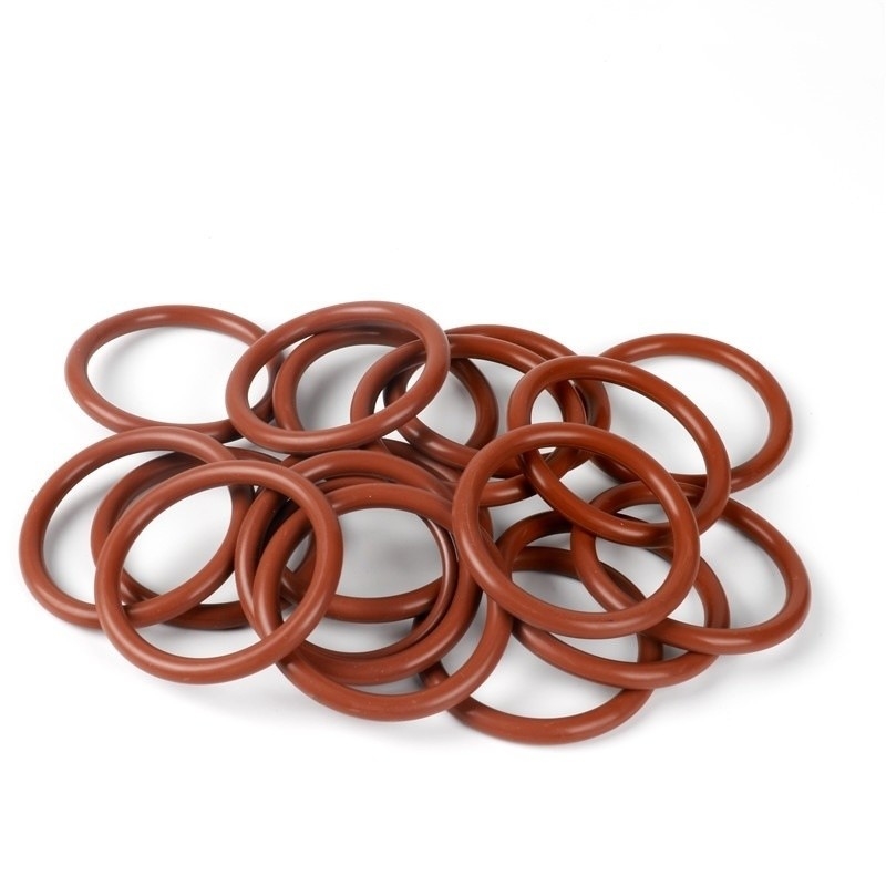Gepersonaliseerde kleur NBR siliconen rubber O-ring afdichtingen voor effectieve sluiting in FKM materiaal