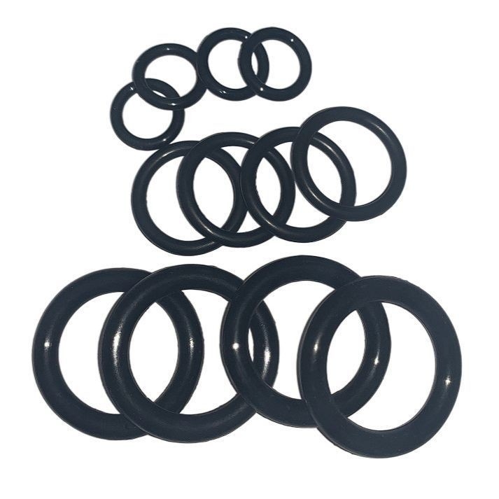 Hoogwaardige NBR EPDM FKM rubberen O-Rings voor afdichting in verschillende kleuren en maten