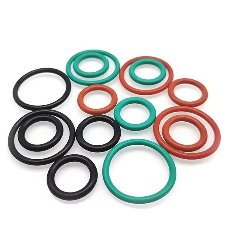 Hoogwaardige NBR EPDM FKM rubberen O-Rings voor afdichting in verschillende kleuren en maten