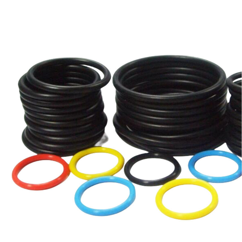 Hoogwaardige NBR EPDM FKM rubberen O-Rings voor afdichting in verschillende kleuren en maten