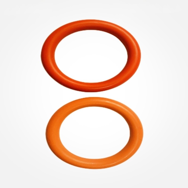 Rood siliconen rubber O-ring afdichting in AS568 PG Standard Size voor industriële toepassingen