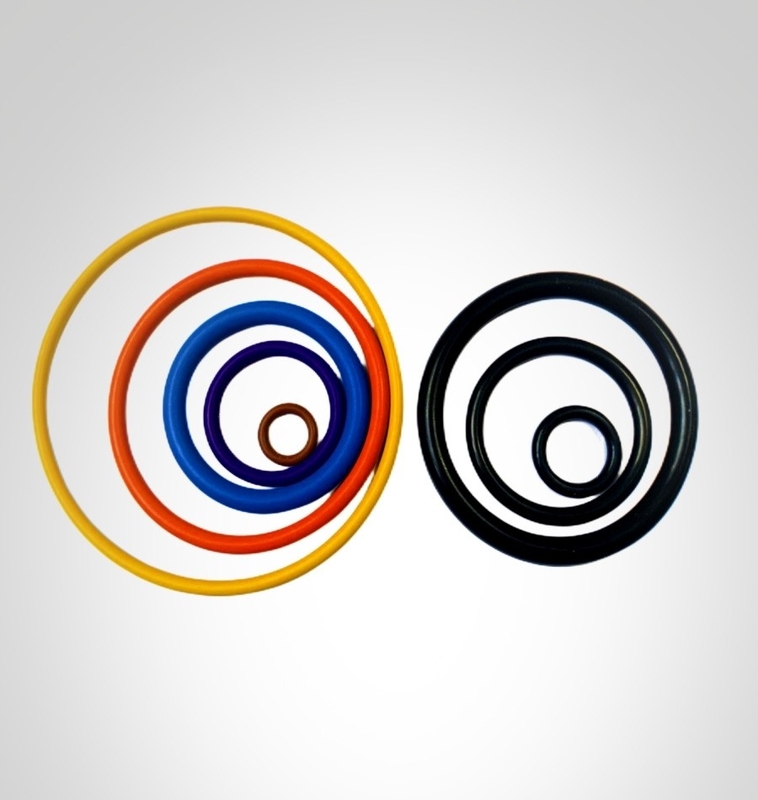 Rood siliconen rubber O-ring afdichting in AS568 PG Standard Size voor industriële toepassingen