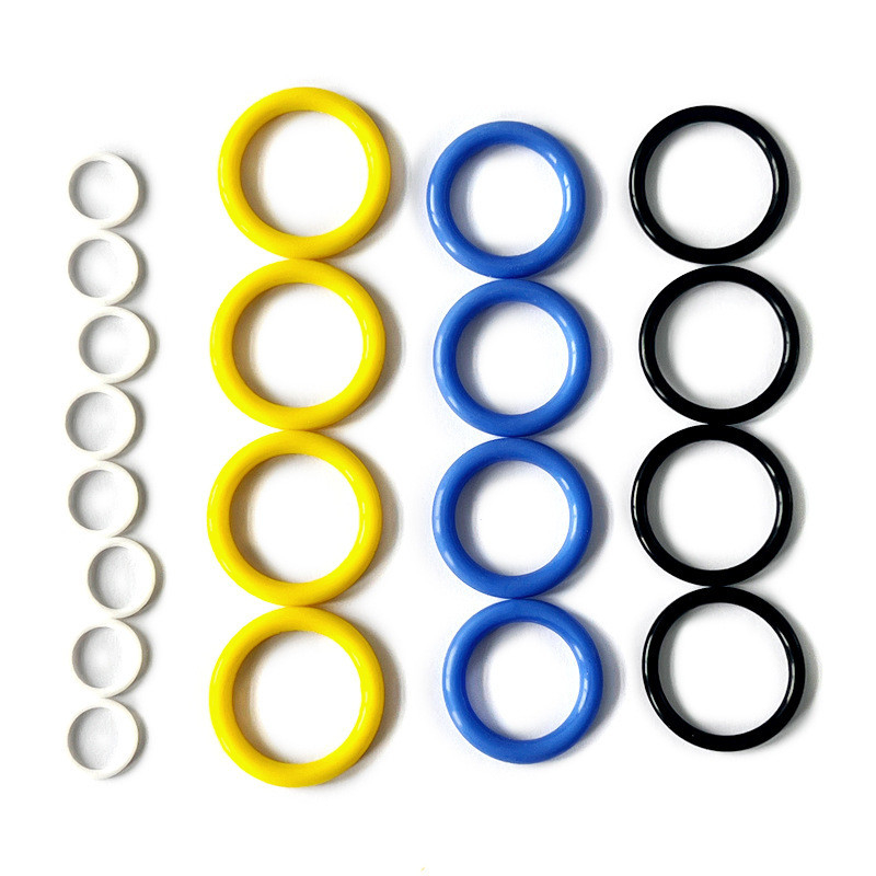 Op maat gemaakte FKM NBR O-ring/dichtingen in verschillende kleuren voor industriële toepassingen