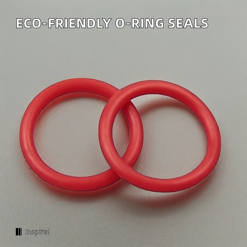 O-ring in een aangepaste kleur voor speciaal afdichtingsgebruik door ORK AEM/EPDM/FKM/NBR materialen
