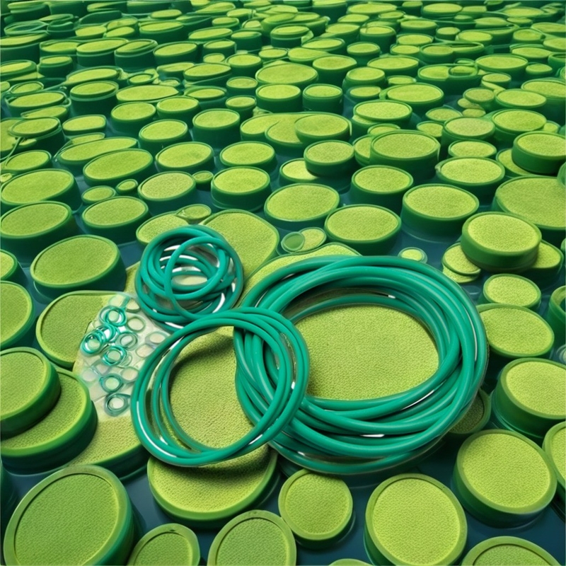 O-ring in een aangepaste kleur voor speciaal afdichtingsgebruik door ORK AEM/EPDM/FKM/NBR materialen