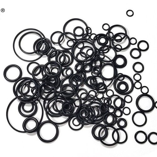 Duurzaam zwart uitstekend ozonbestand FKM Aflas medische rubber O-ring afdichtingen voor afdichting behoeften
