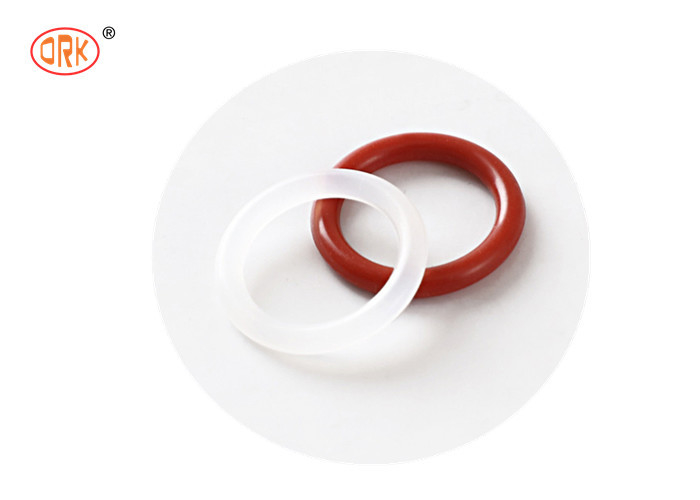 Duurzaam medisch rubber rood doorzichtig siliconen een O-ring grootte voor stofvrije en schokabsorberende toepassingen