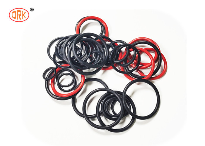 Rood Zwart Op maat gemaakte kleur EPDM Soorten rubber O-ring materiaal Afdichtingen voor hoge druk toepassingen